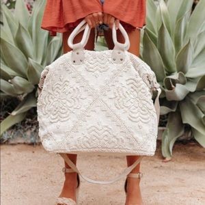 VICI sequoia embellished weekender bag